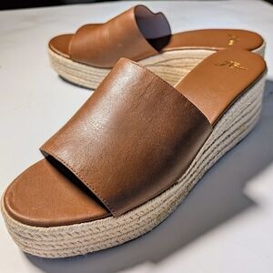 J.Crew Vachetta Camilla Slide Sandals Women's Size 10